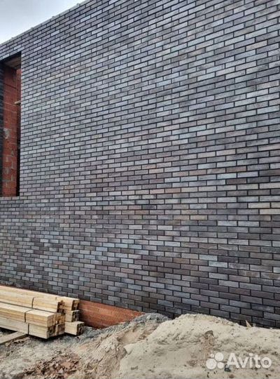 Кирпич Магма графит KMG-4242