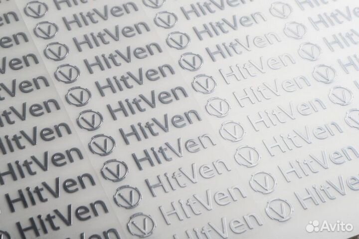 Металлостикеры, никелевые наклейки на заказ