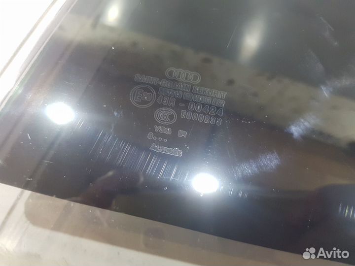 Стекло заднее acoustic коротыш ауди а8 audi a8