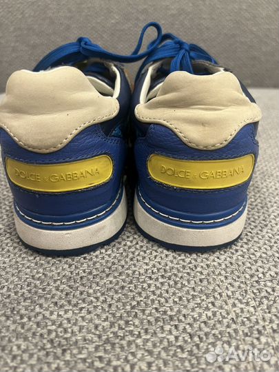 Кроссовки dolce gabbana р37 кожа