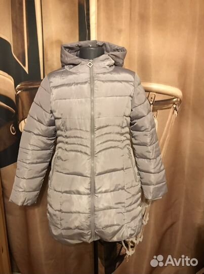 Пальто утепленное синтепон 44 46