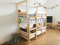 Двухъярусная кровать на куфаре