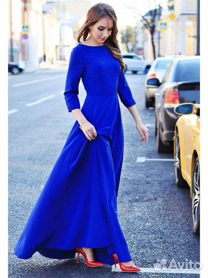 Платье в пол