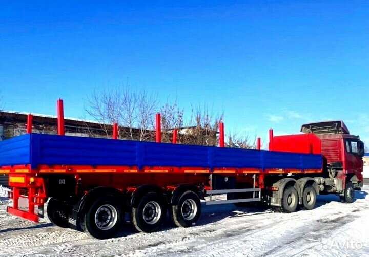 Полуприцеп бортовой Политранс ТСП 94171, 2023