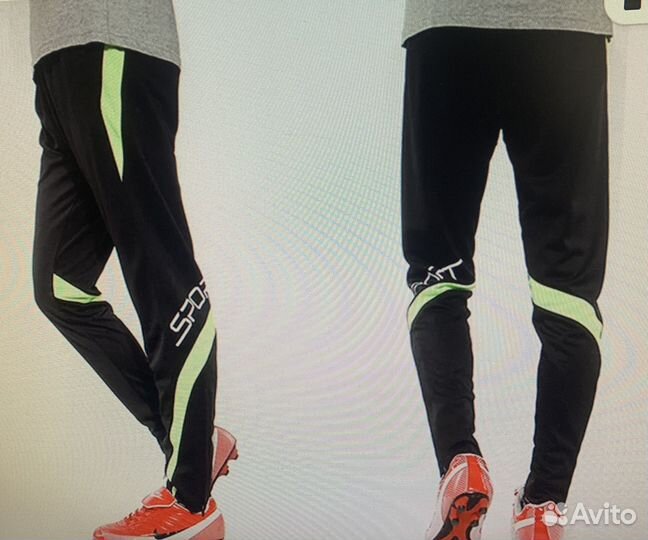 Мужские спортивные брюки для бега, фитнеса 46-48