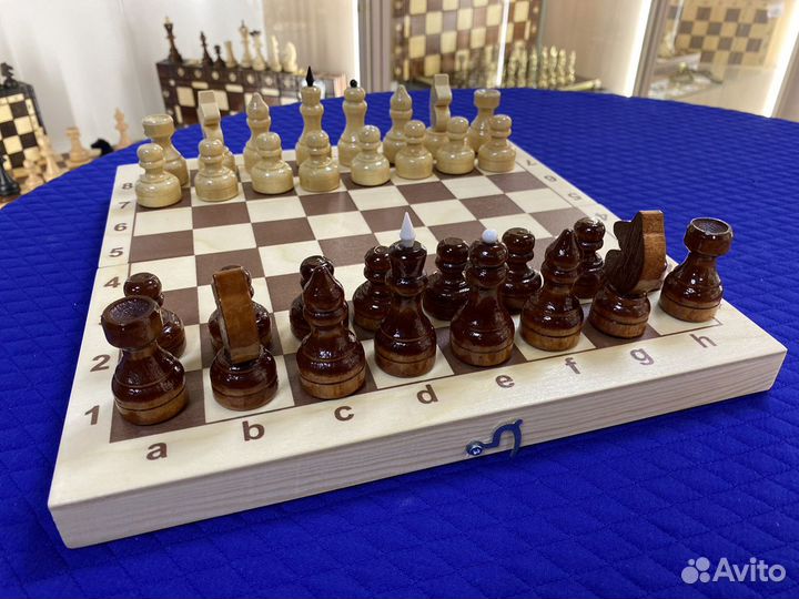 Шахматы деревянные 