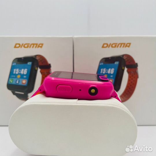 Смарт часы Digma Kid K7m Pink/Orange
