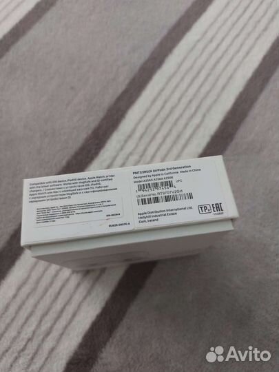 Коробка Airpods 3