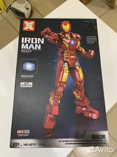 Лего конструктор Железный человек