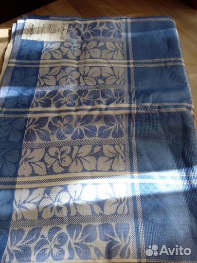 Белорусская скатерть лён с хлопком, новая