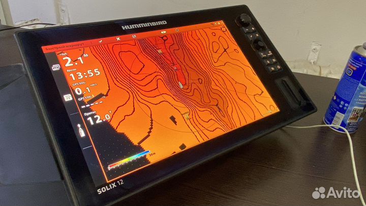 Карта глубин для навигатора Garmin BlueChart G3