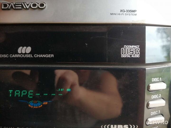 Музыкальный центр daewoо с блютуз, юсб