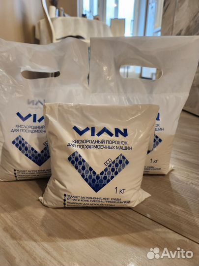 Порошок для посудомоечных машин на природных комп