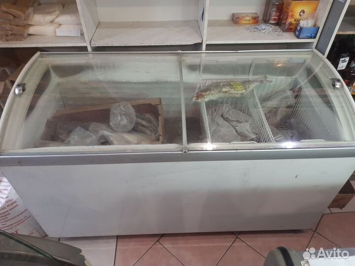 Морозильный ларь со стеклом бу