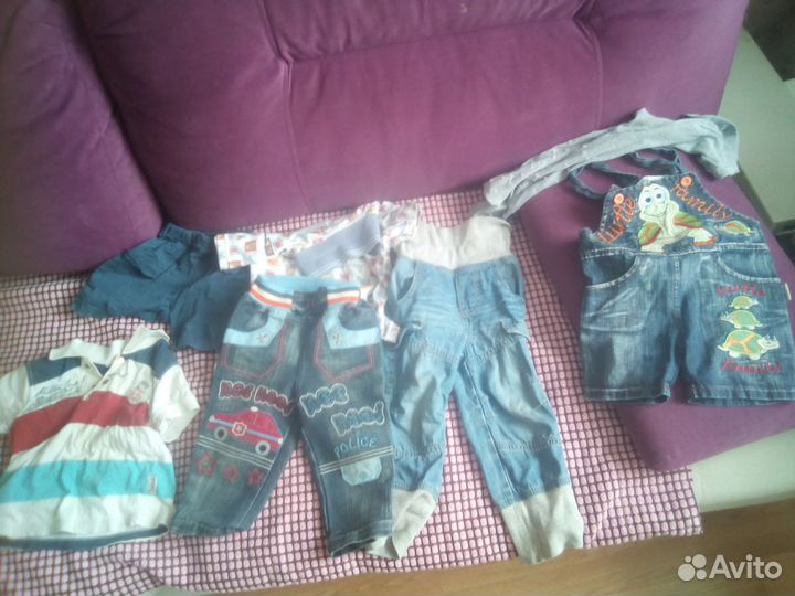 Вещи пакетом на мальчика 1-3 года