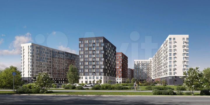 2-к. квартира, 57,2 м², 10/12 эт.