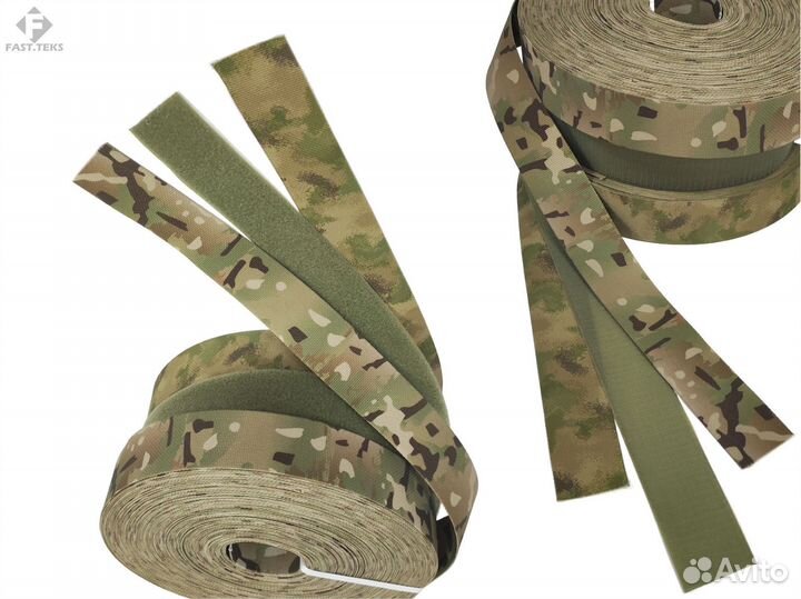 Велкро (липучка). Хаки. 25/40/50/100