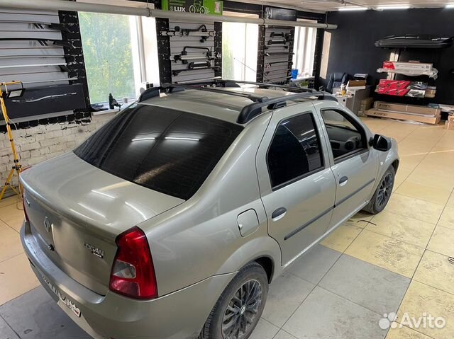 Рейлинги на Рено Логан 1