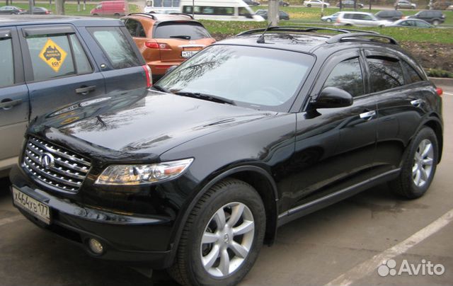 Ветровики, Дефлектор капота infiniti FX 35 FX 45 С