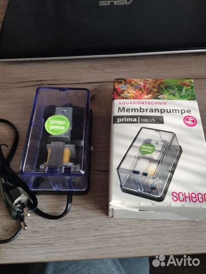 Компрессор для аквариума schego prima 100л/ч