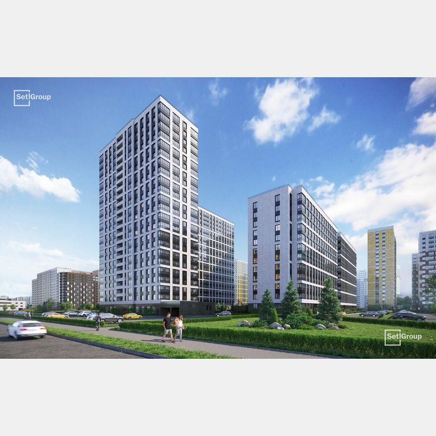 1-к. квартира, 33,3 м², 2/17 эт.
