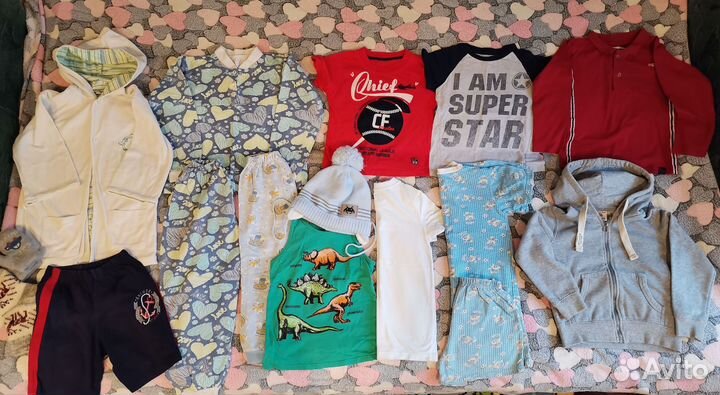 Вещи пакетом на мальчика 98-104