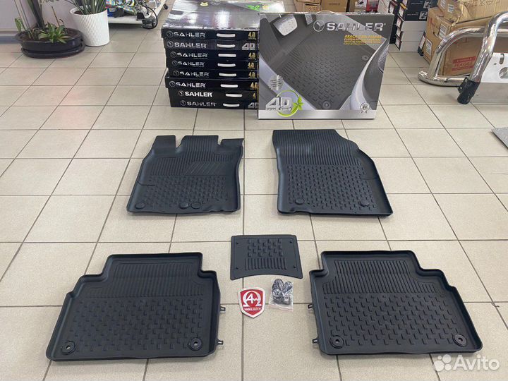 Коврики в салон черные Nissan X-Trail T32 2014+