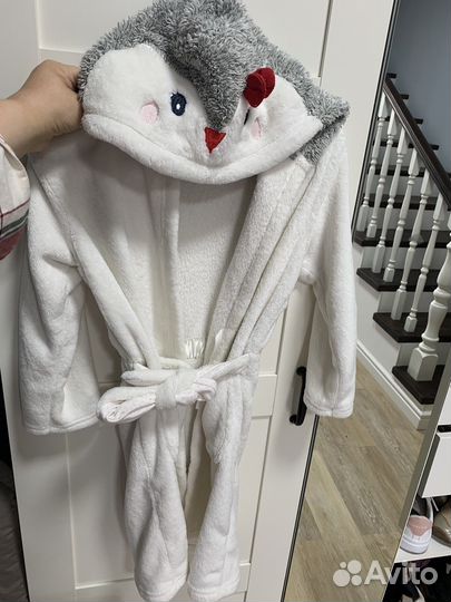 Халат банный детский и дутики