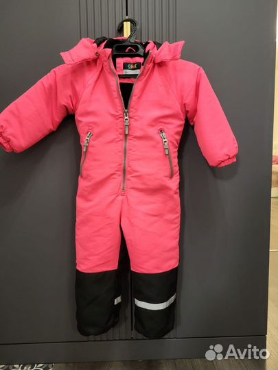 Детский зимний комбинезон на девочку