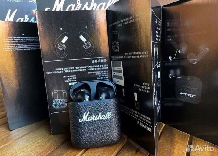 Беспроводные наушники marshall minor 3