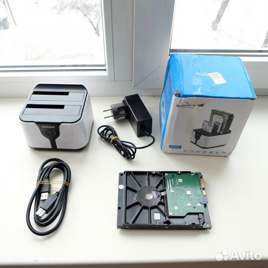 Док-станция для двух hdd