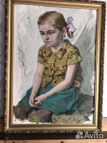 Картина маслом 1966г. автор Березин А. Д