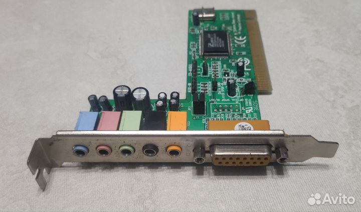 Звуковая карта PCI-E C-Media CMI8738