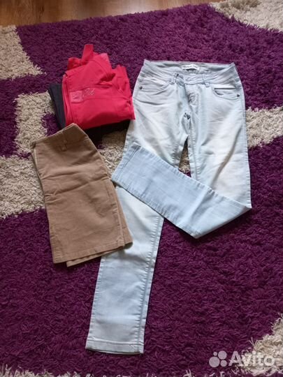 Большой пакет женской одежды, 42, 44размер