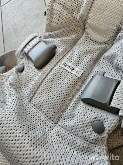 Рюкзак переноска BabyBjorn One Air 3D Mesh Серый