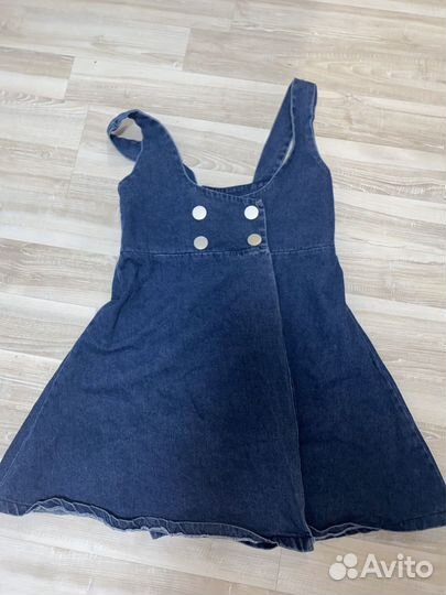 Платье, сарафан джинсовый