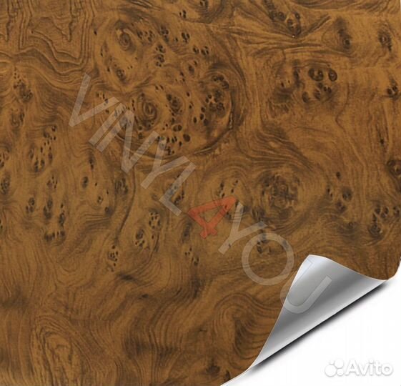 Пленка под дерево карельская береза Матовая