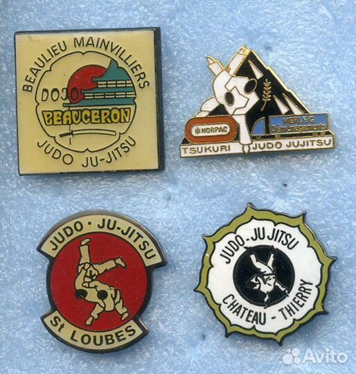 Коллекция значки Дзюдо, Карате, Кикбоксинг, Бокс