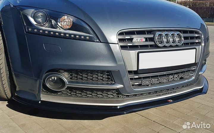 Накладка на бампер Audi TTS 8J (08-14) MD