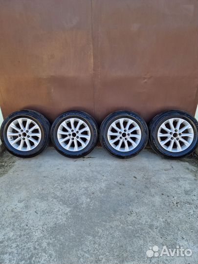 Литые диски r16 в сборе, лето