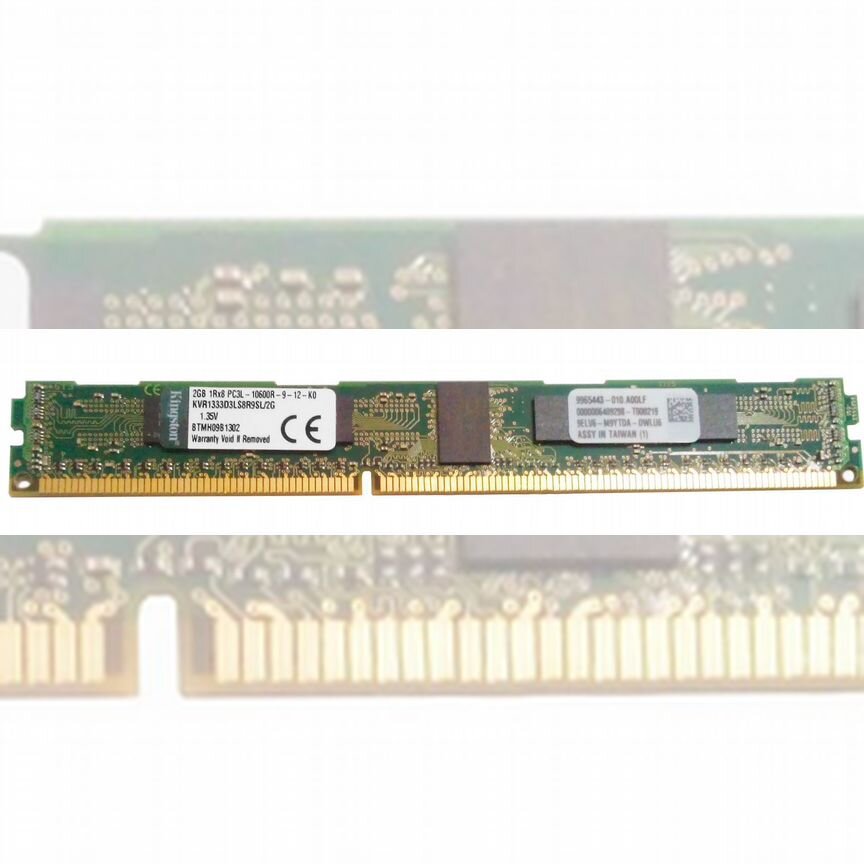 [KVR1333D3LS8R9SL/2G] Оперативная Память Kingston Kvr1333d3ls8r9sl/2g