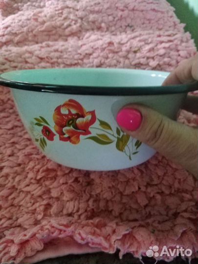 Миска эмалированные и алюминиевые СССР