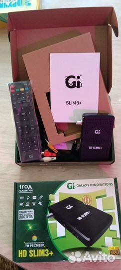 Спутниковый ресивер gi HD slim3+