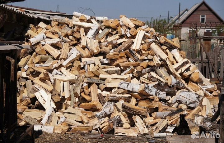 Дрова колотые