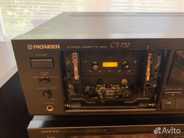 Кассетная дека Pioneer CT-737 220В Japan