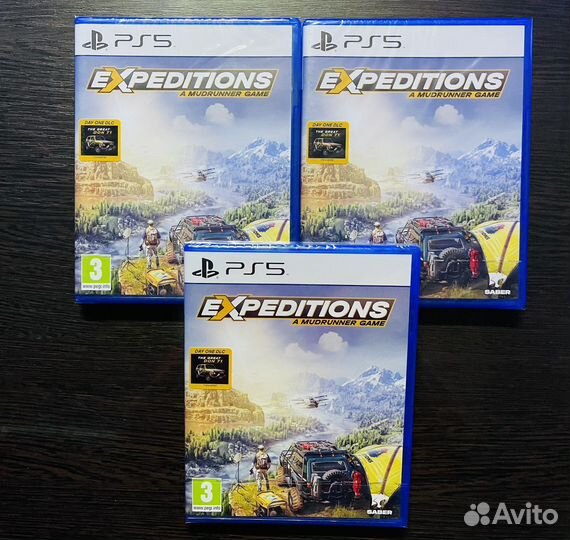 Expedition a Mudrunner Game Ps5 диск новый