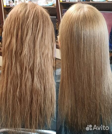 Реконструкция волос (кератин, ботокс)