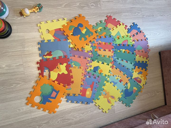 Коврик пазл