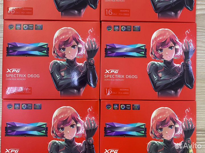 Оперативная память XPG Spectrix D60G 32гб DDR4