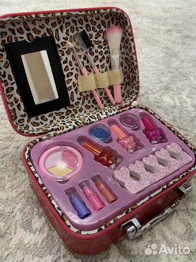 Детская косметичка сумка чемодан